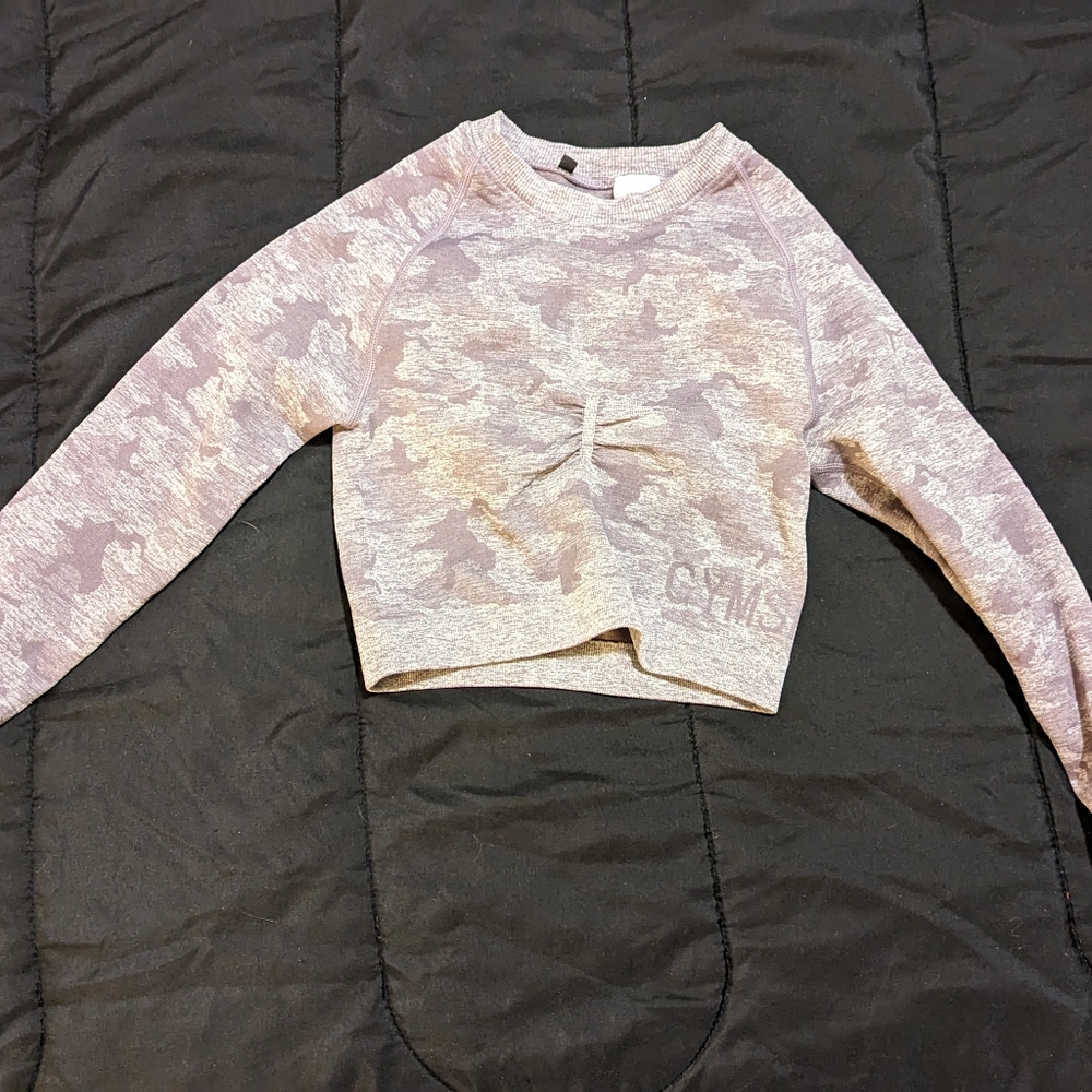 Gymshark cropped workout top